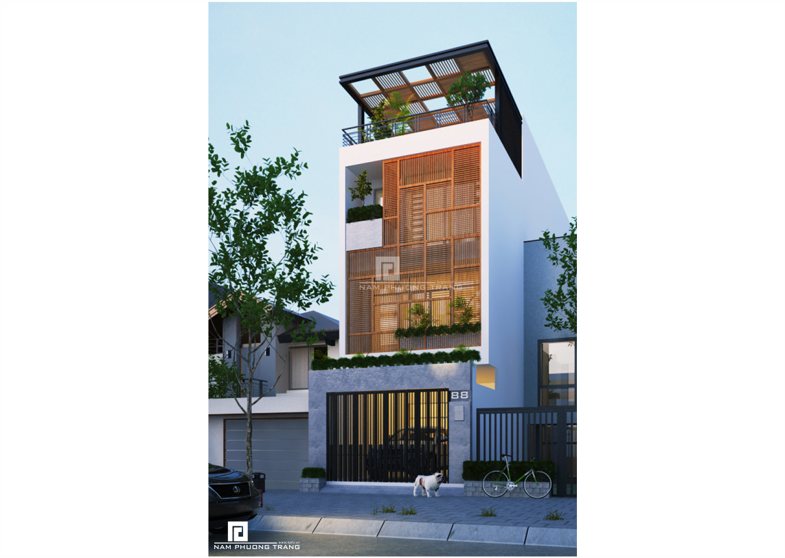 NHÀ PHỐ 5m X 23m ANH QUỐC CHỊ VIÊN